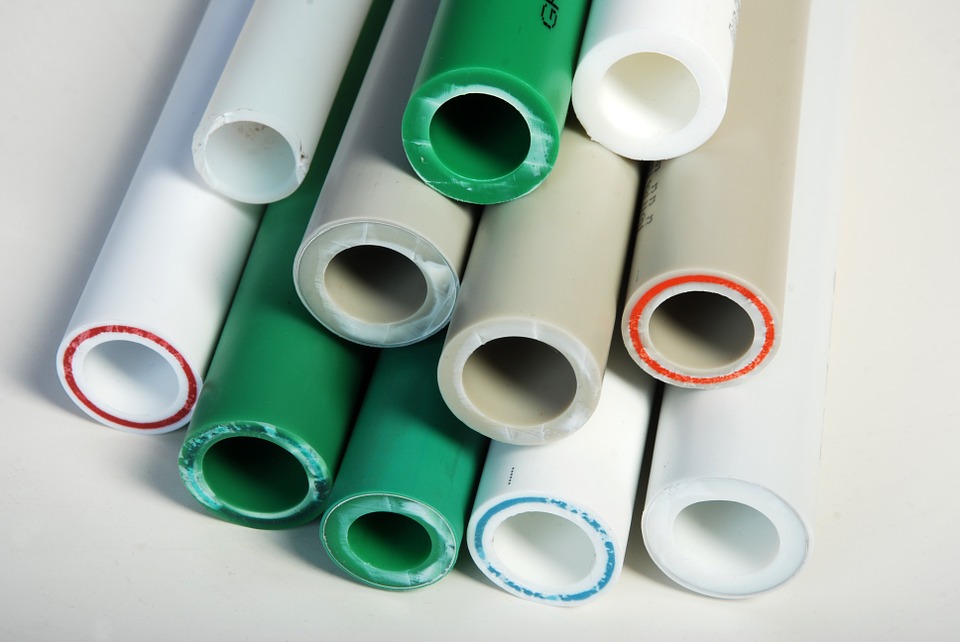 What are the major differences between PVC, UPVC, CPVC, HDPE and GI pipes?