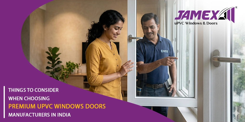 Premium uPVC Windows Doors Manufacturers in India